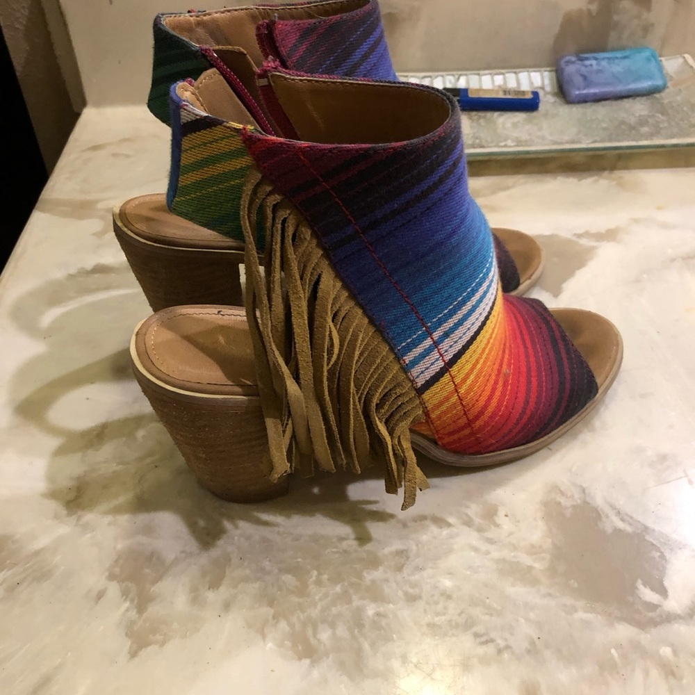 Open toe Booties